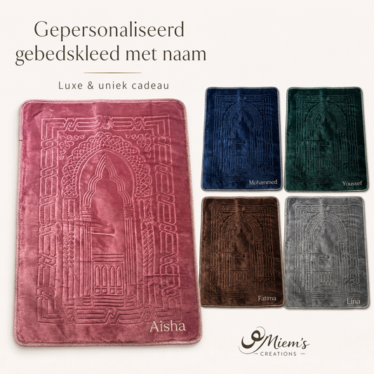 Premium Gebedskleed met Naam