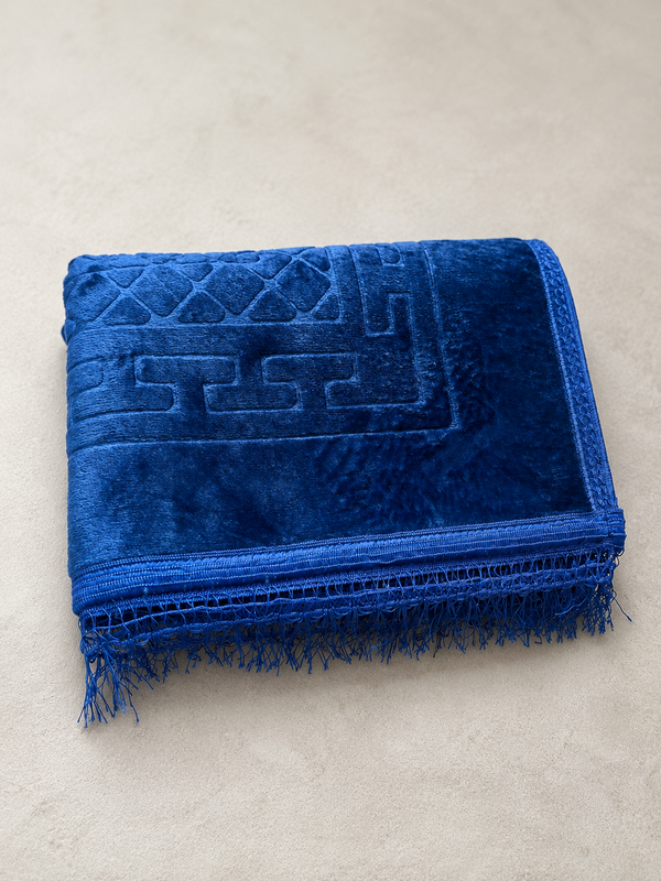 Premium Gebedskleed met Naam ‘Oceaanblauw’